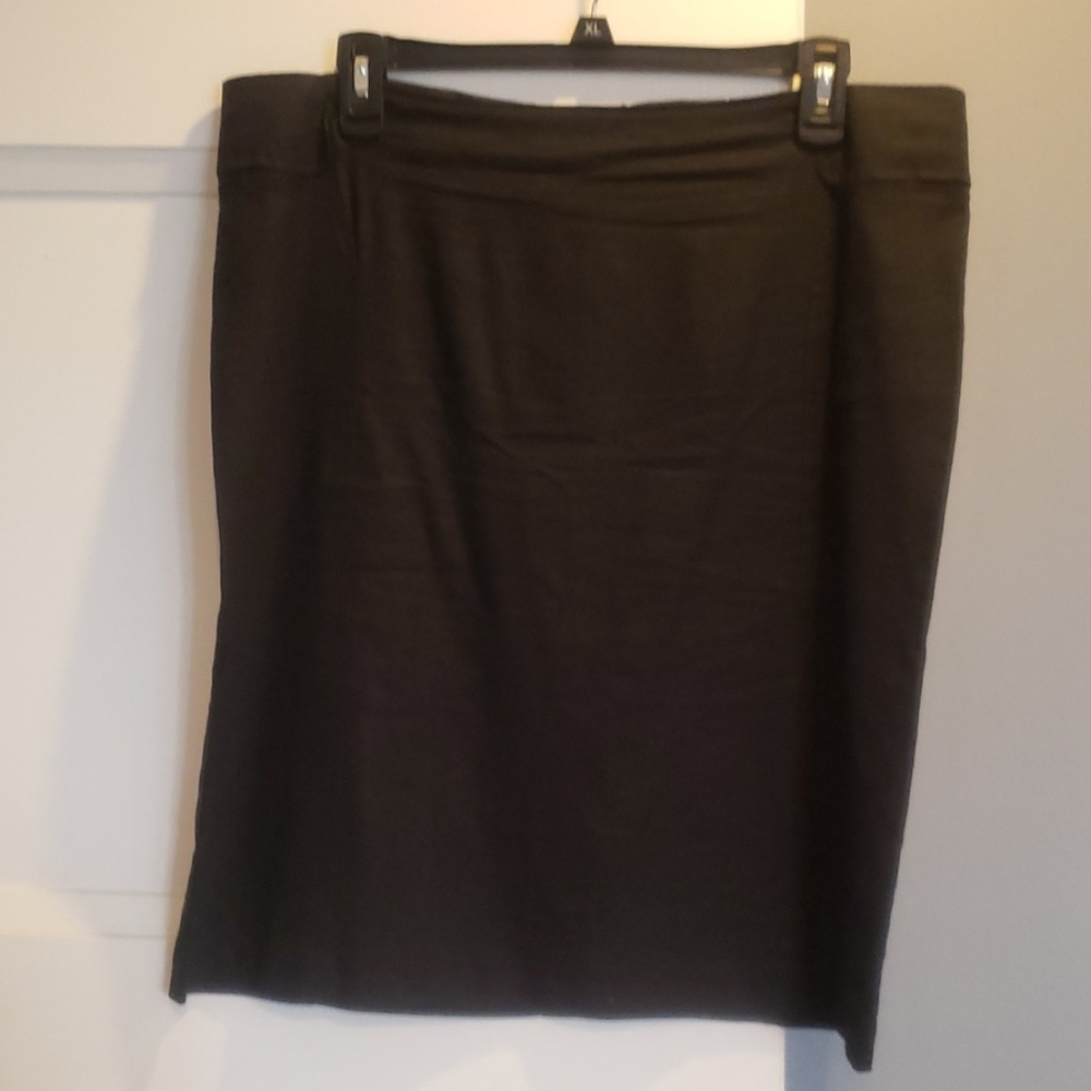Ny and Co black straight skirt sz 14